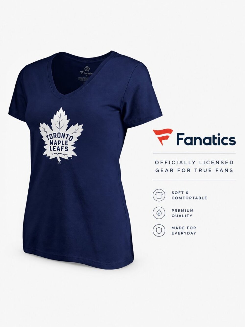 Women's Toronto Maple Leafs T-Shirt - 100% Cotton - SIZE 3XL - NWT